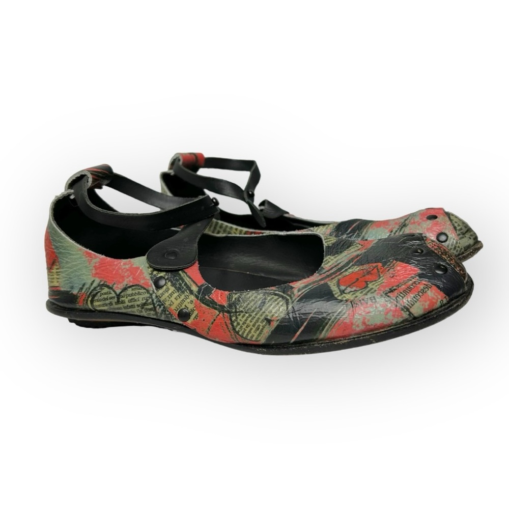 Colorful Mary Jane Flats - Picture 6 of 12